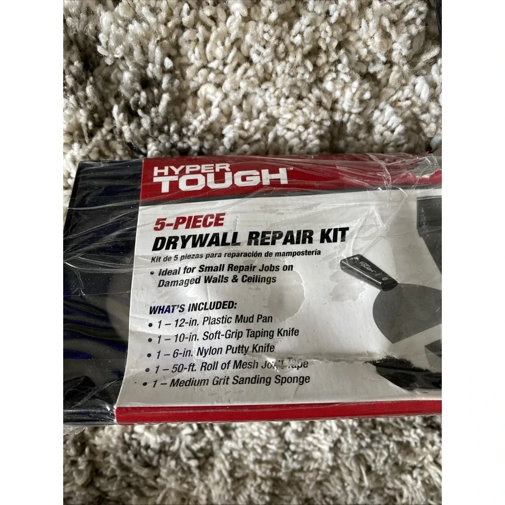 Hyper Tough Drywall Repair‎ Kit, 5 Piece